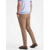 vyriškos aptemptos chino kelnės – šviesiai rudos v2 om-pacp-0186