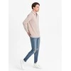 Collar Vyriškas struktūruotas megztinis su polo apykakle – smėlio spalvos V2 OM-SSNZ-0149