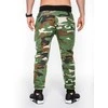 Vyriškos sweatpants camo p467 - žalias