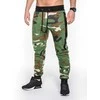 Vyriškos sweatpants camo p467 - žalias