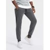 Vyriškos sweatpants p867 - dark pilkas