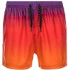 Orange Vyriškos plaukimo glaudės su ombre efektu – oranžinės v17 om-srbs-0125