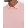 Pink Megzti pikė polo marškinėliai - šviesiai rožiniai v5 s1746