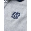 Polo marškinėliai - pilki melanžo v1 om-poss-0105