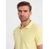 Polo marškinėliai - geltoni v15 om-pobs-0100