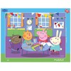 Dėlionės dinozaurų rėmelis 40 vnt., Peppa Pig