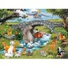 Ravensburger dėlionė, 100 detalių, gyvūnų mylėtojai