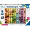 Dėlionė „Ravensburger“ 100 detalių, Disney, keli personažai