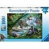 Ravensburger dėlionė 100 detalių džiunglių šeima