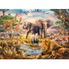 Ravensburger dėlionė, 100 detalių, primityvi gamta