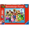 Ravensburger dėlionė 100 detalių Super Mario komanda