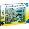 Ravensburger dėlionė, 100 detalių, povandeniniai stebuklai