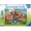 Ravensburger dėlionė, 200 detalių, Afrikos gyvūnai