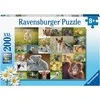 Ravensburger dėlionė, 200 detalių, gyvūnų jaunikliai