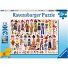 Ravensburger dėlionė, 200 detalių, gėlės ir draugai