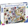 Dėlionė „Ravensburger“ 2000 detalių Disney