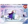 Dėlionė „Ravensburger“ 2x24 detalės Disney „Ledo šalis“