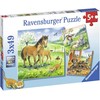 Dėlionė „Ravensburger“ 3x49 detalės, Apkabinimo laikas