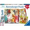 Dėlionė „Ravensburger“ 3x49 detalės, Disney personažai