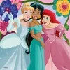 Dėlionė „Ravensburger“ 3x49 detalės Disney princesės