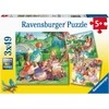 Dėlionė „Ravensburger“ 3x49 detalės Mažoji princesė