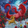 Dėlionė „Ravensburger“ 3x49 detalės: mitinė didybė