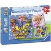 Ravensburger dėlionė 3x49 detalės Paw Patrol
