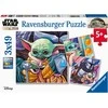 Ravensburger dėlionė 3x49 detalės Žvaigždžių karai