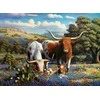 Ravensburger dėlionė, 500 detalių, mylinti karvė