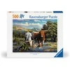 Ravensburger dėlionė, 500 detalių, mylinti karvė