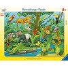 Ravensburger dėlionės rėmelis, 11 dalių, atogrąžų miškas