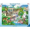 Ravensburger dėlionės rėmelis 39 detalės zoologijos sodas