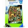 „Ravensburger“ dėlionė, 100 detalių, gyvūnai ant paveikslo rėmelio