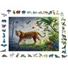 Ravensburger medinė dėlionė, 500 detalių, tigras džiunglėse