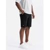 Ombre Clothing Trumpos vyriškos kelnės ombre drabužiams juodos