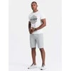Ombre Clothing Trumpos vyriškos kelnės ombre drabužiams pilkos spalvos