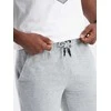 Ombre Clothing Trumpos vyriškos kelnės ombre drabužiams pilkos spalvos