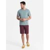 Cotton Paprastos medvilninės sportinės kelnės - kaštoninės v3 om-srbs-0149
