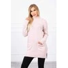 Pink megztinis moterims rožinis / šviesus