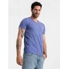 Ombre Clothing Vyriški ombre marškinėliai violetiniais raštais