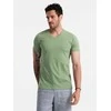 Ombre Clothing Vyriški ombre marškinėliai žali