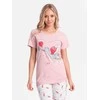 women's pajamas ulr261 - pink