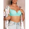 Moteriška push-up liemenėlė ulr344 - turkio spalvos
