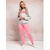 Pink moteriškos sportinės kelnės plr001 - rožinės