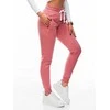 Pink moteriškos sportinės kelnės plr070 - rožinės