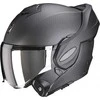 Atverčiamas šalmas Scorpion Exo-Tech Evo Solid Carbon