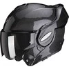 Atverčiamas šalmas Scorpion Exo-Tech Evo Solid Carbon