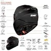 Atverčiamas šalmas SMK Gullwing Solid