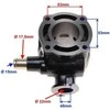 Cilindro komplektas MaxTuned MORINI (SUZUKI) LC 50cc / Ø40 / PIN Ø12