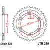 Jt Sprockets Galinė žvaigždė JTR210
